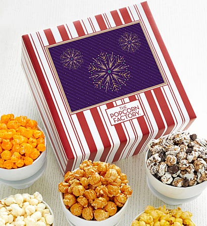 Packed With Pop® Gold Snowflake - Purple
